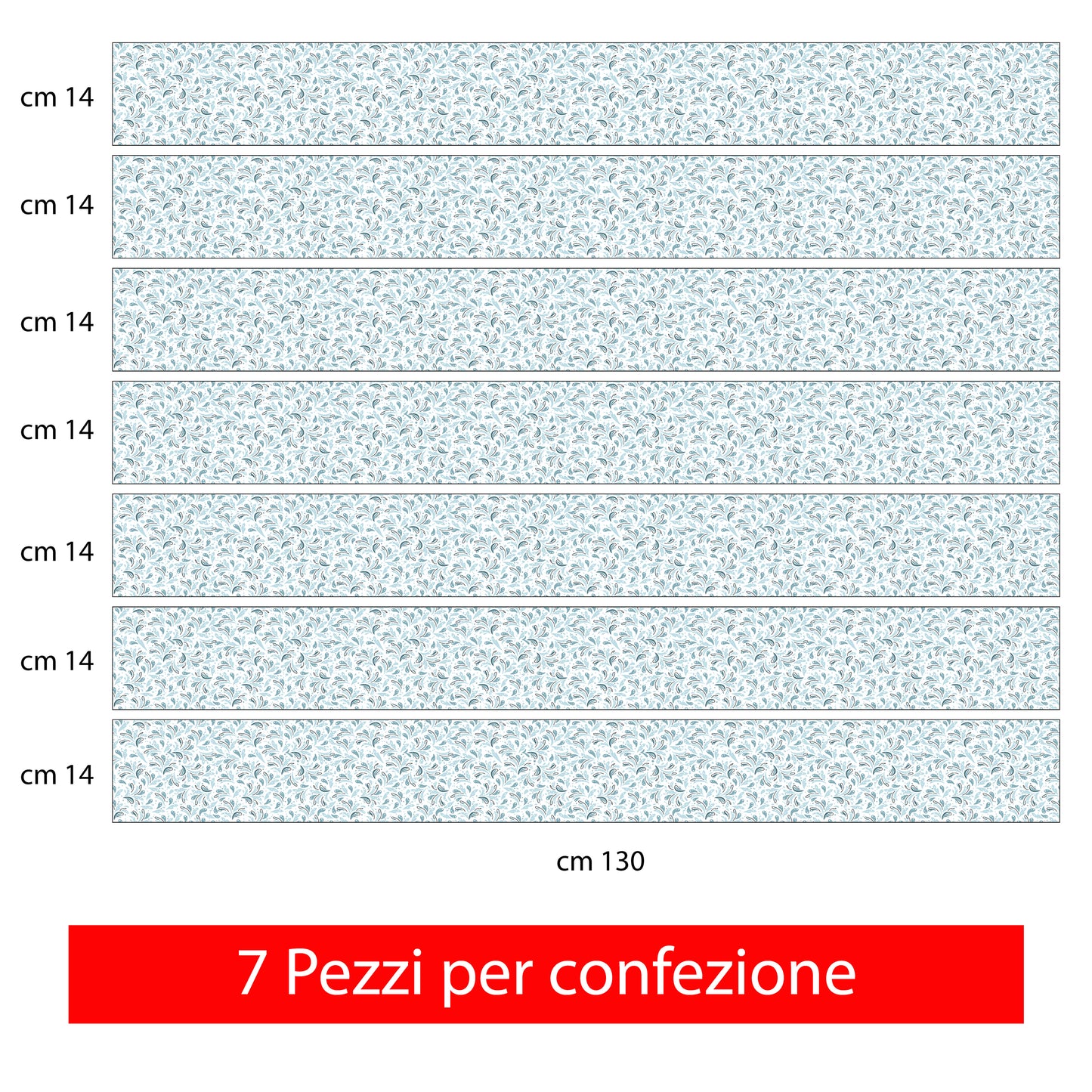 Bordo murale "Spruzzi" Greca decorativa per pareti cameretta bambini, adesivo riposizionabile e lavabile, facile applicazione e rimozione. Scopri tutta la collezione