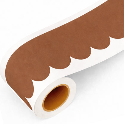 BipBop stickers. Bordo murale" Linea Onda " Greca decorativa per pareti cameretta bambini, adesivo riposizionabile e lavabile, facile applicazione e rimozione. 7 pezzi