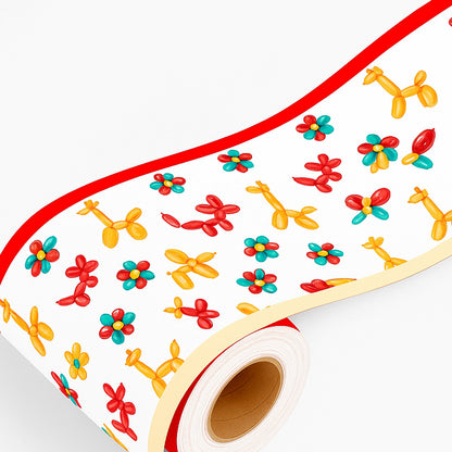 Bordo murale"Baloonsi" Greca decorativa per pareti cameretta bambini, adesivo riposizionabile e lavabile, facile applicazione e rimozione. Scopri tutta la collezione